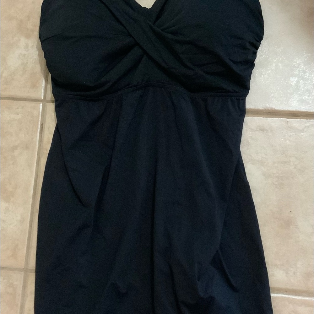 Lands' End Black Women's Swimsuit